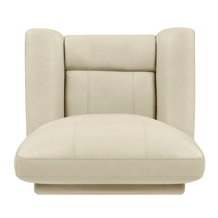 BarcaLounger Top-grain Leather Power Rocker Recliner