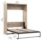 Bestar Cielo Double Wall Bed