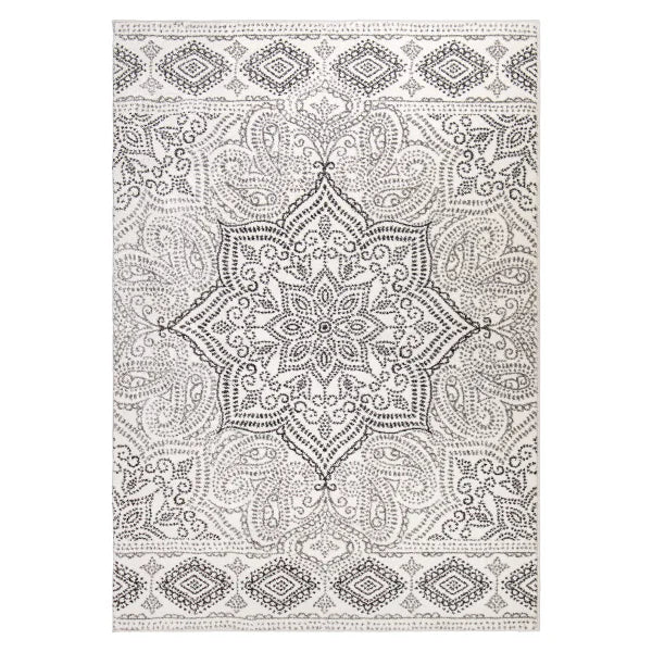 Kairos Adagio Collection Paisley Points Indoor Area Rug