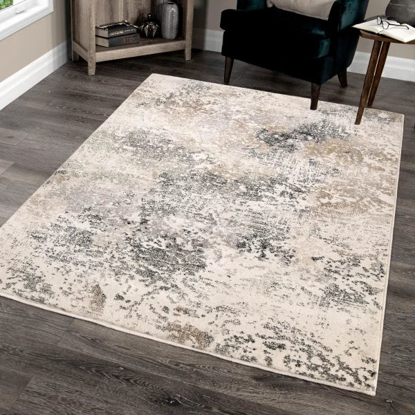 Kairos Riverstone Collection Digital Stream Indoor Area Rug