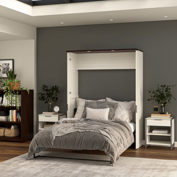 Bestar Lumina Double Wall Bed with Desk