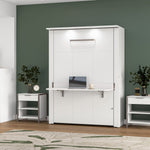 Bestar Lumina Double Wall Bed with Desk