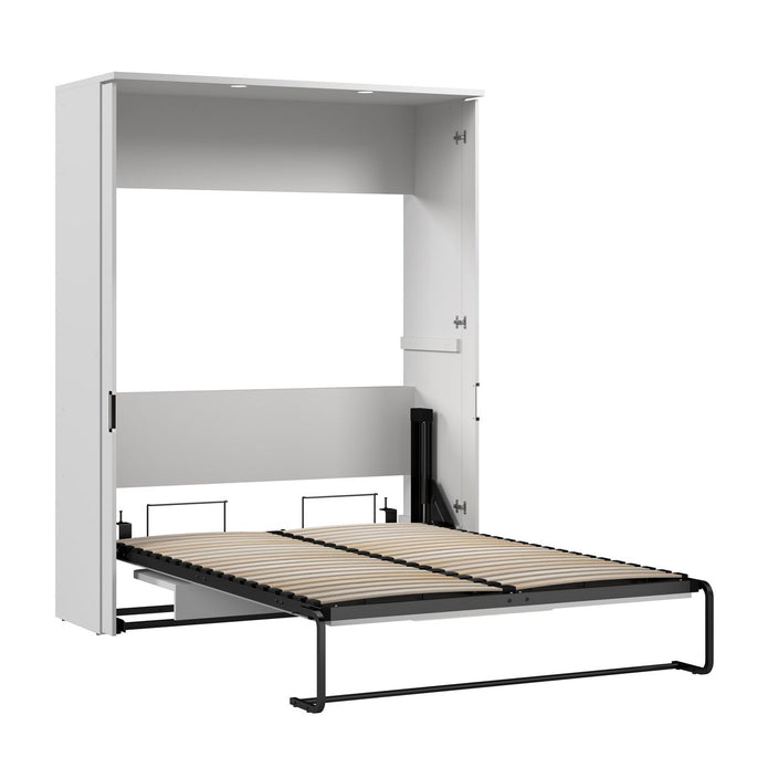 Bestar Lumina Double Wall Bed with Desk