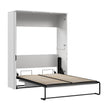 Bestar Lumina Double Wall Bed with Desk