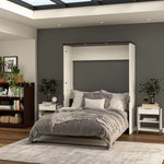 Bestar Lumina Queen Wall Bed with Desk