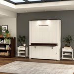 Bestar Lumina Queen Wall Bed with Desk