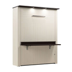 Bestar Lumina Queen Wall Bed with Desk