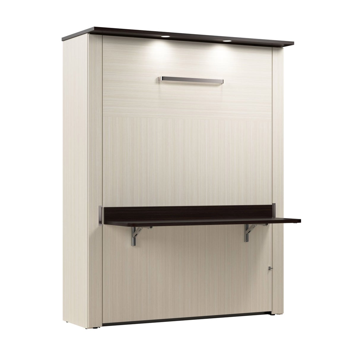 Bestar Lumina Queen Wall Bed with Desk