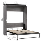 Bestar Orion Queen Wall Bed