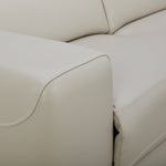 Aiden & Ivy 2-piece Top-grain Leather Right-hand Facing Power Reclining Sectional