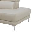 Aiden & Ivy 2-piece Top-grain Leather Right-hand Facing Power Reclining Sectional