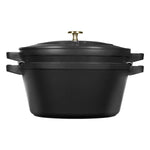 STAUB Stackable Cast Iron Dutch Oven Set, Small, 3-piece