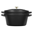 STAUB Stackable Cast Iron Dutch Oven Set, Small, 3-piece