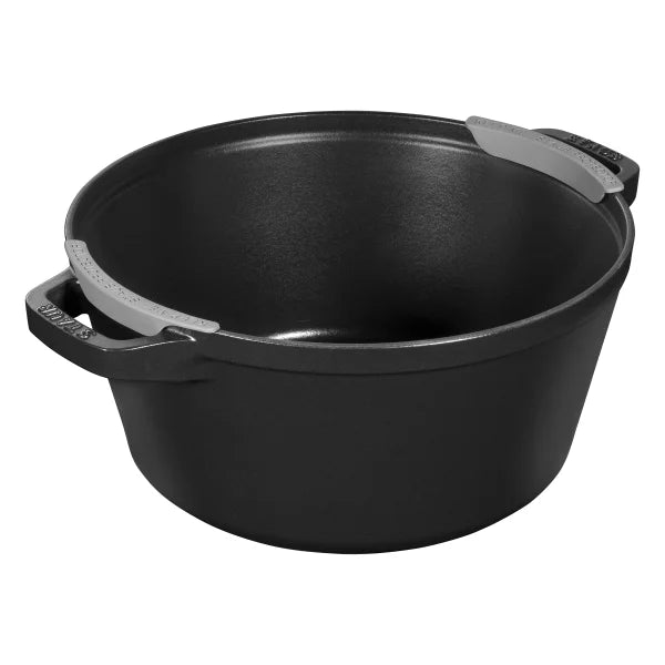 STAUB Stackable Cast Iron Dutch Oven Set, Medium, 4-piece