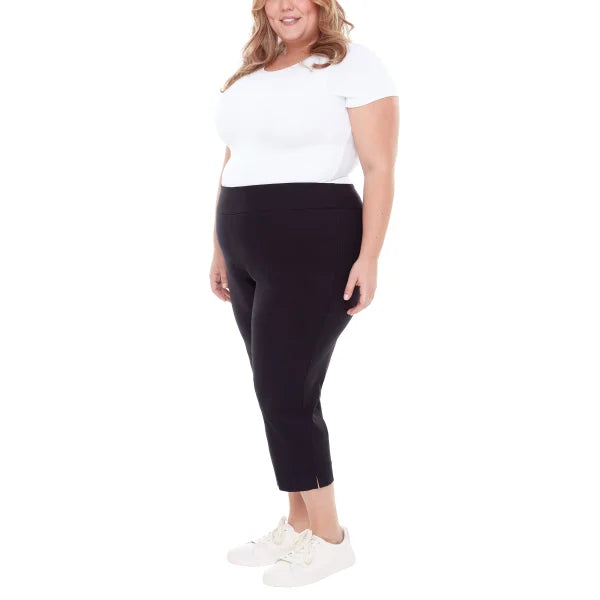 S.C. & Co. Women's Plus Size Pull-on Millennium Capri