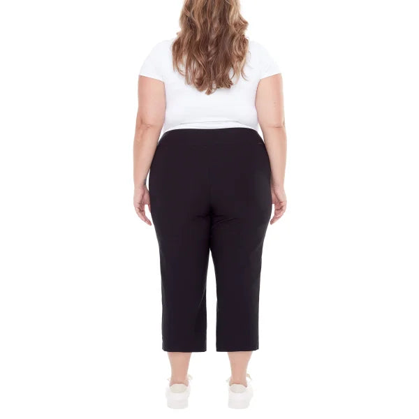 S.C. & Co. Women's Plus Size Pull-on Millennium Capri