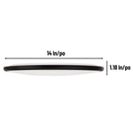 Luminus 14" Thin LED Flush Mount Ceiling Light