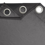SUN+BLK Velvet Collection Room Darkening Curtain Panel, 2-panel