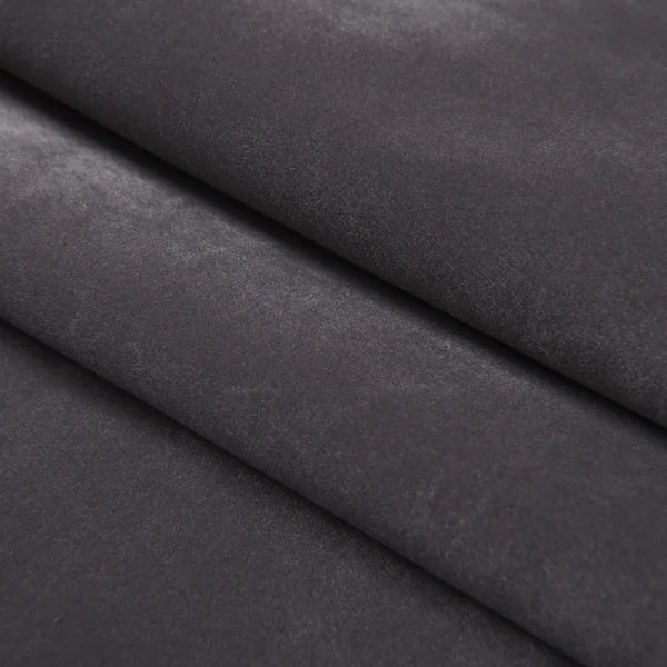 SUN+BLK Velvet Collection Room Darkening Curtain Panel, 2-panel