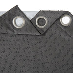 SUN+BLK Rhodes Collection Bouclé Blackout Curtain Panel, 2-panel