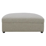 Aiden & Ivy Fabric Accent Chair with Storage Ottoman