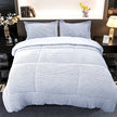 Swiss Collection Plush and Sherpa Comforter Set