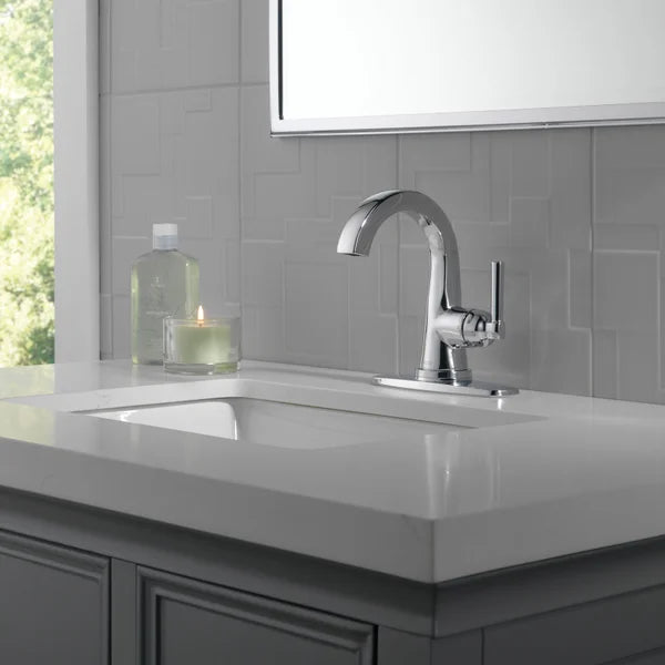 Delta Becker Single Handle Centerset Bathroom Faucet