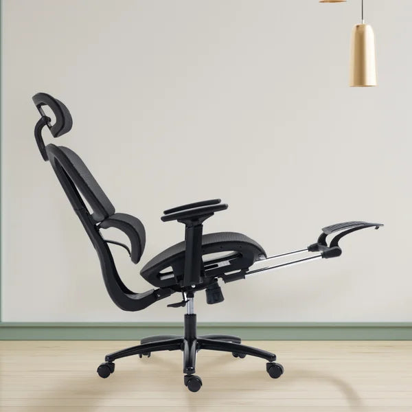 Motionwise High-Back Mesh Chair with Footrest