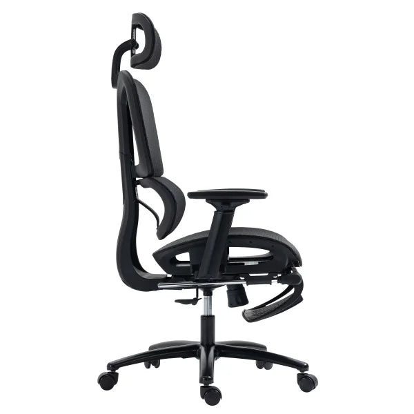 Motionwise High-Back Mesh Chair with Footrest