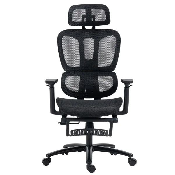 Motionwise High-Back Mesh Chair with Footrest