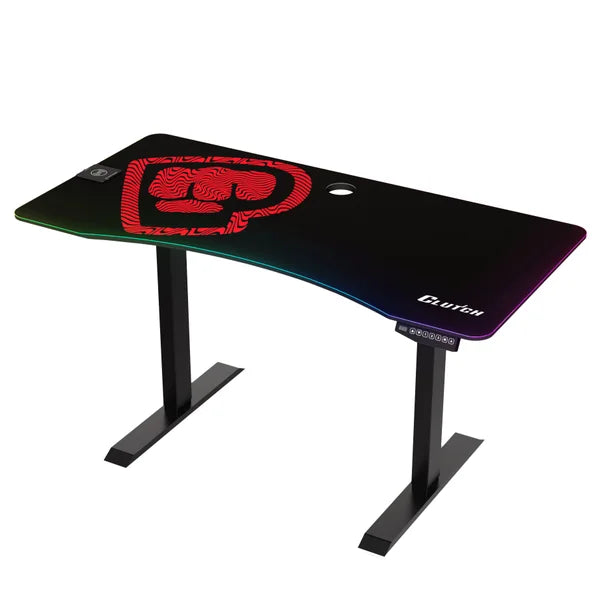 PewDiePie Clutch 140 cm × 70 cm (55 in. × 27.5 in.) Rise Series Sit & Stand Desk