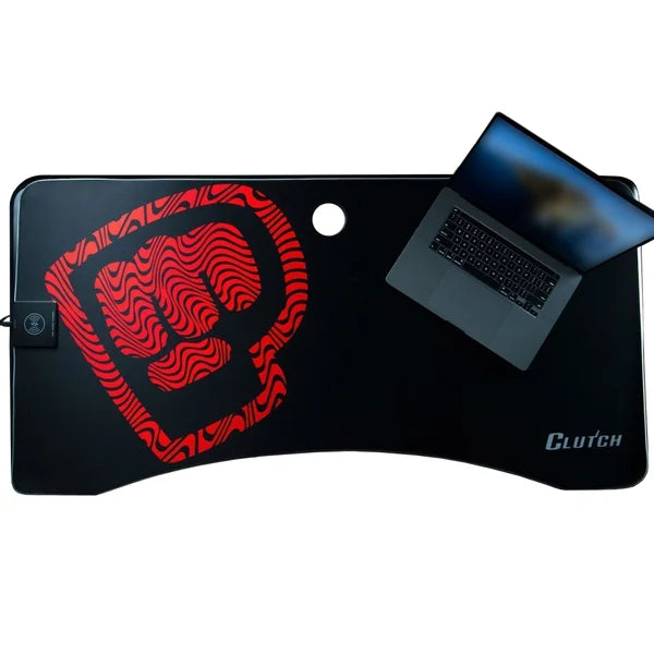 PewDiePie Clutch 140 cm × 70 cm (55 in. × 27.5 in.) Rise Series Sit & Stand Desk