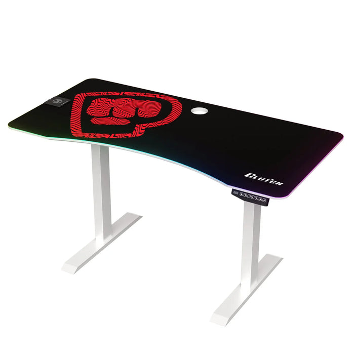 PewDiePie Clutch 140 cm × 70 cm (55 in. × 27.5 in.) Rise Series Sit & Stand Desk