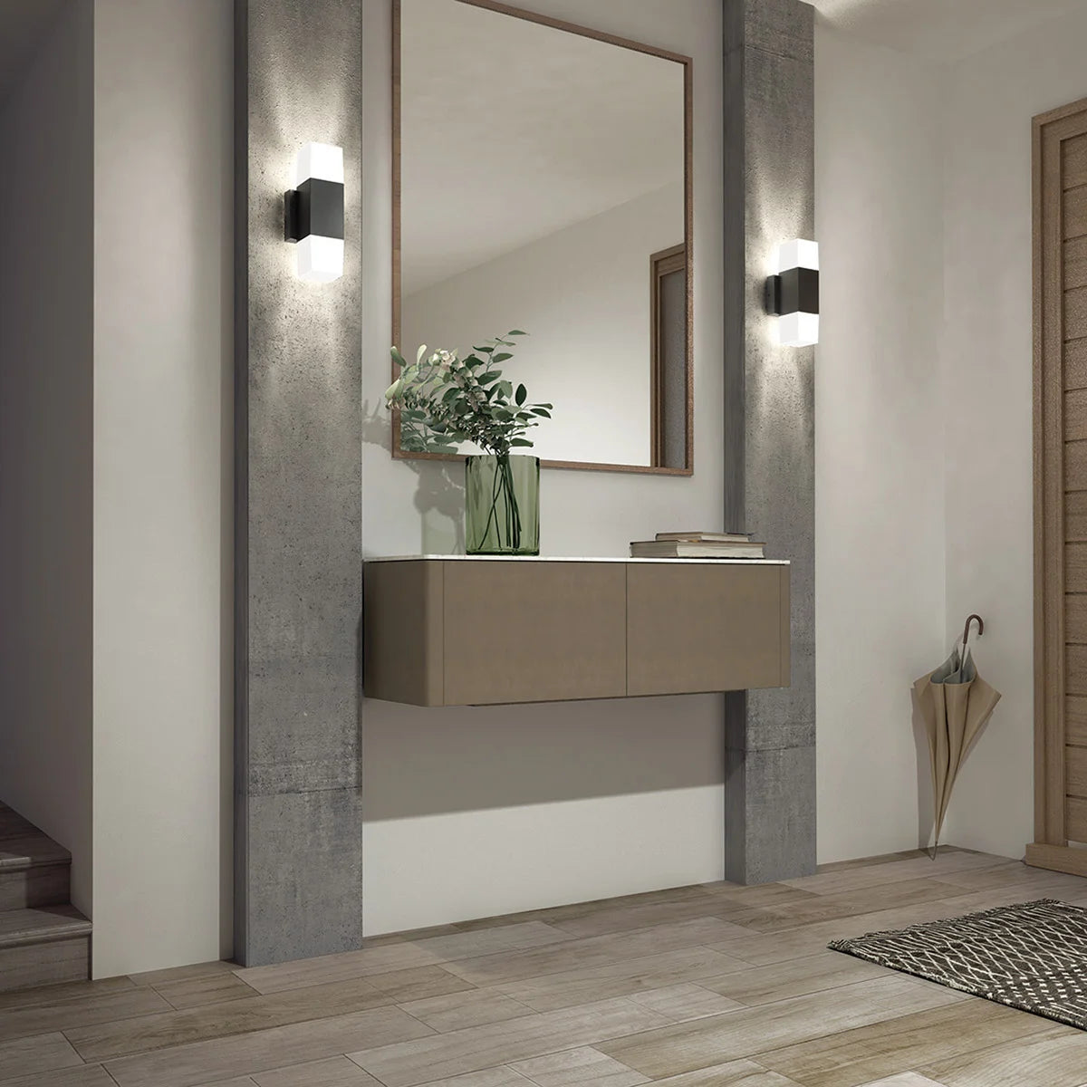 Artika Lennox Indoor/Outdoor LED Wall Sconce