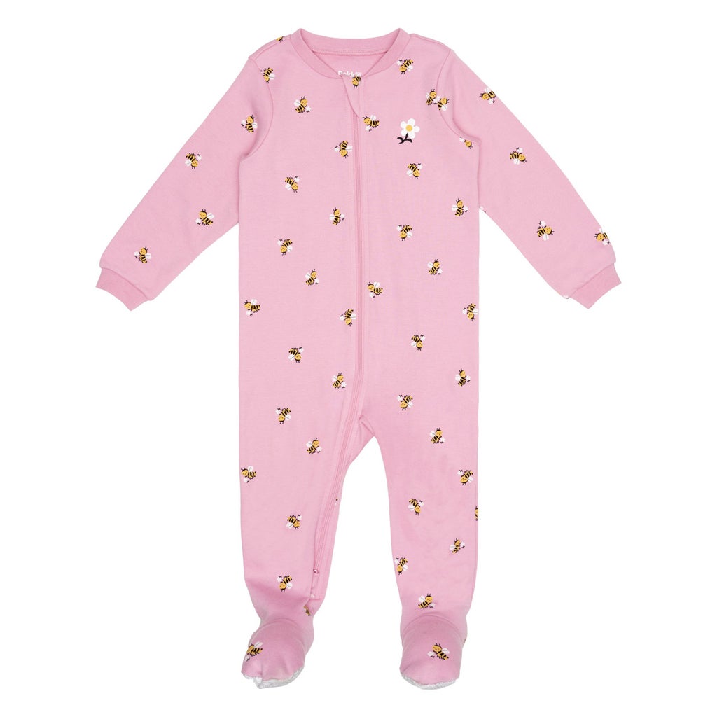 Pekkle Infant Organic Cotton Sleeper, 3-pack