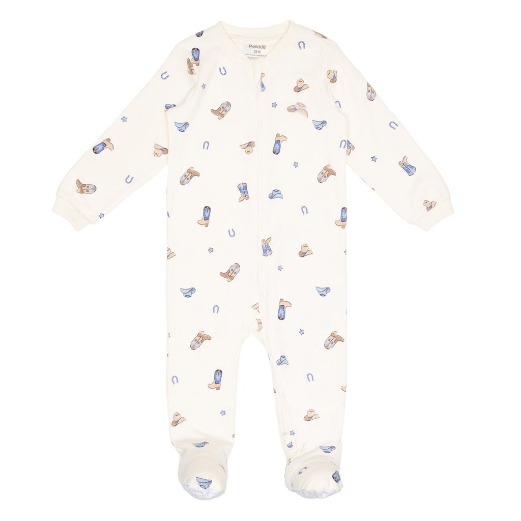 Pekkle Infant Organic Cotton Sleeper, 3-pack