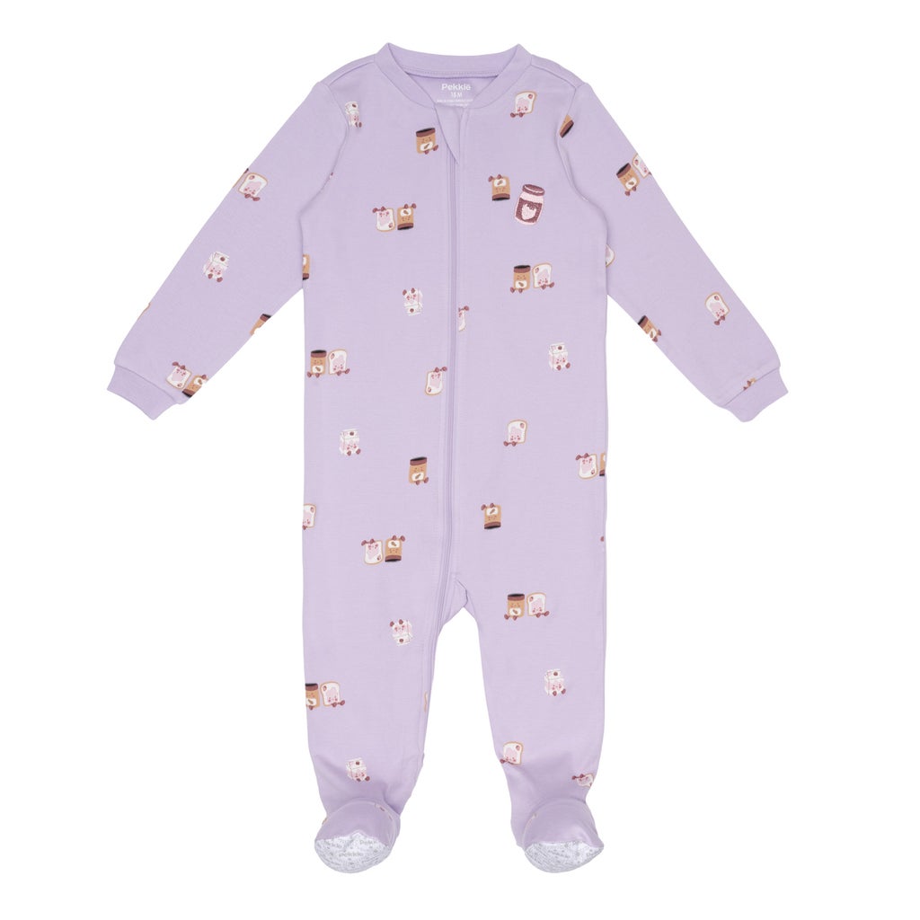 Pekkle Infant Organic Cotton Sleeper, 3-pack