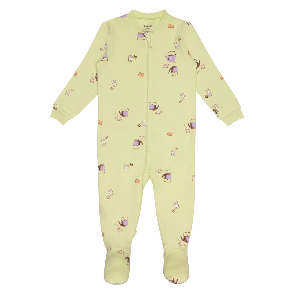 Pekkle Infant Organic Cotton Sleeper, 3-pack