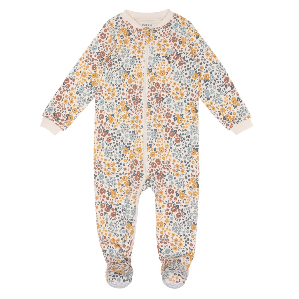 Pekkle Infant Organic Cotton Sleeper, 3-pack