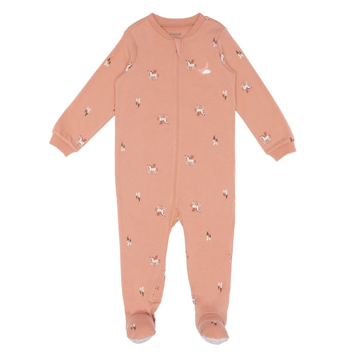 Pekkle Infant Organic Cotton Sleeper, 3-pack