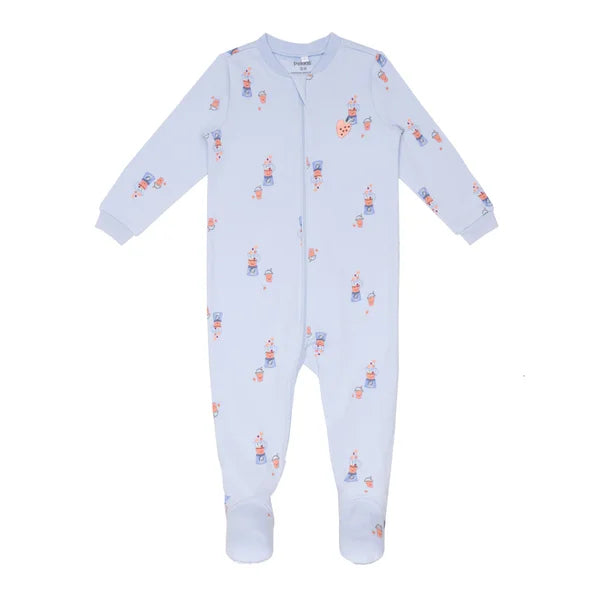 Pekkle Infant Organic Cotton Sleeper, 3-pack