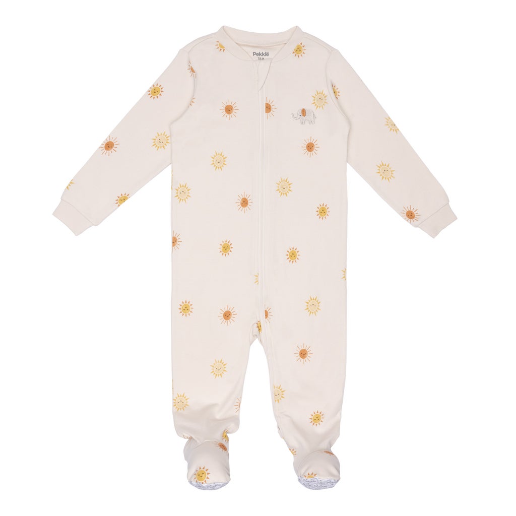 Pekkle Infant Organic Cotton Sleeper, 3-pack