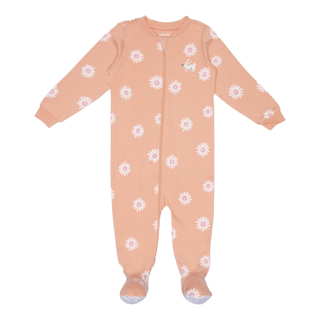 Pekkle Infant Organic Cotton Sleeper, 3-pack