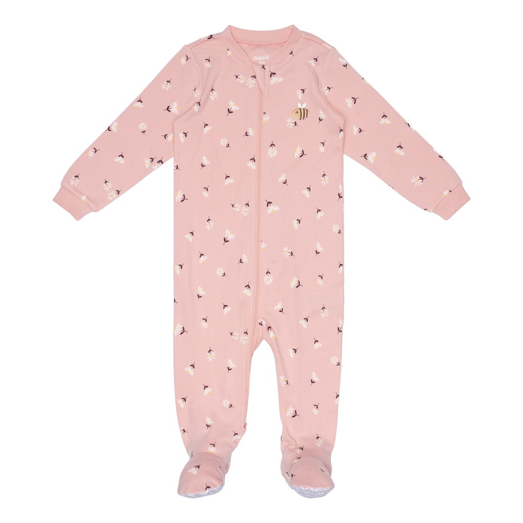 Pekkle Infant Organic Cotton Sleeper, 3-pack