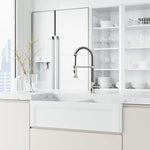 VIGO Edison Pull-down Spray Kitchen Faucet with Touchless Sensor