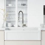 VIGO Edison Pull-down Spray Kitchen Faucet with Touchless Sensor