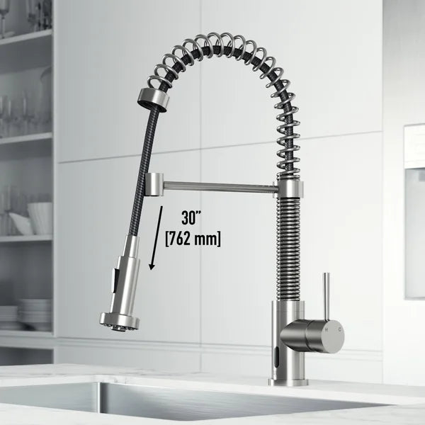 VIGO Edison Pull-down Spray Kitchen Faucet with Touchless Sensor