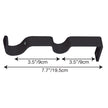 Versailles Imperial Ball Finial Double Curtain Rod Set