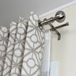 Versailles Imperial Ball Finial Double Curtain Rod Set