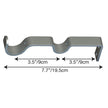 Versailles Imperial Ball Finial Double Curtain Rod Set